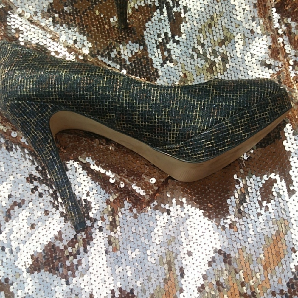 Michael Kors platform peep toe high heels - Picture 4 of 8